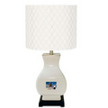 Ceramic Digital Photo Lamp - Navy Blue